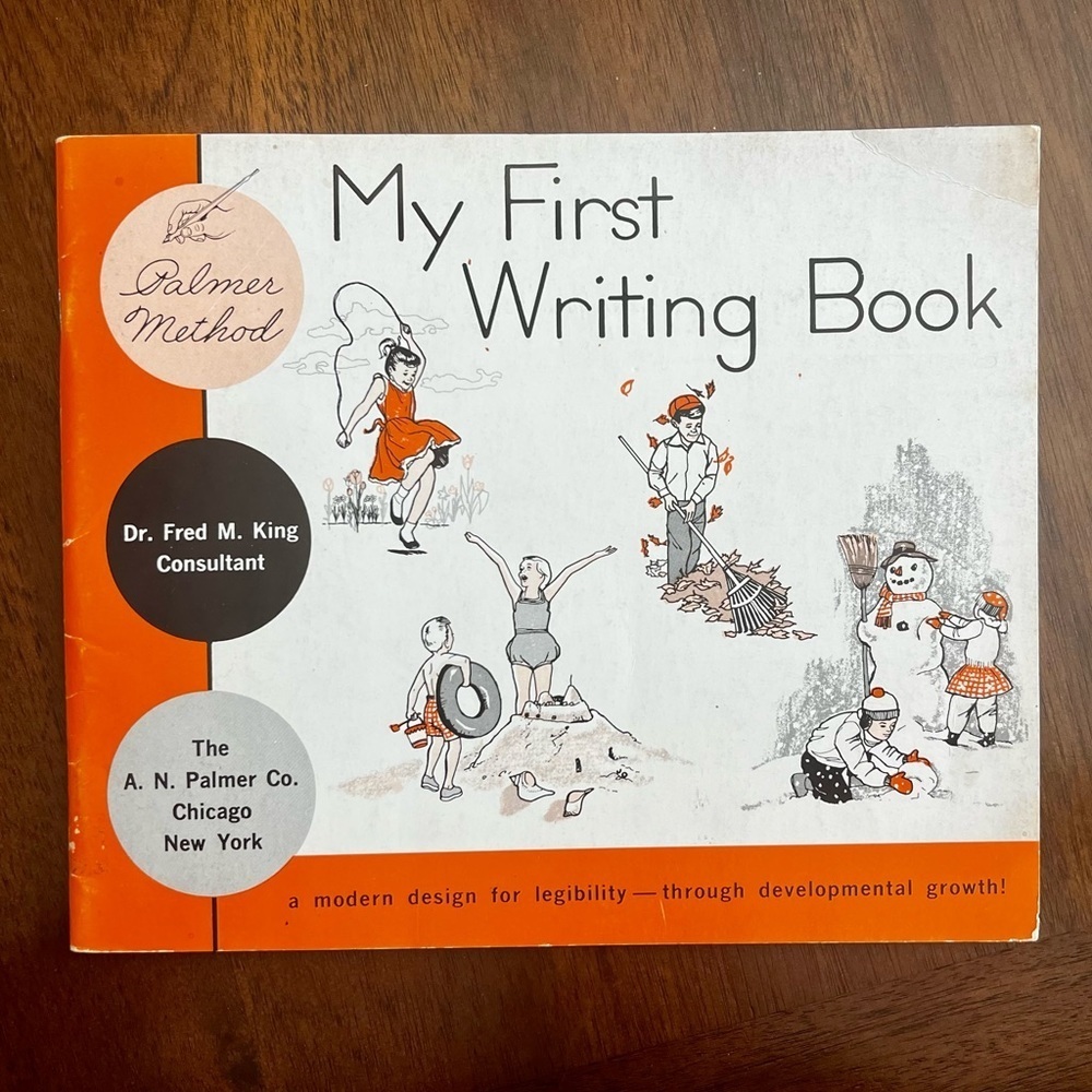 Vintage Handwriting Book​
